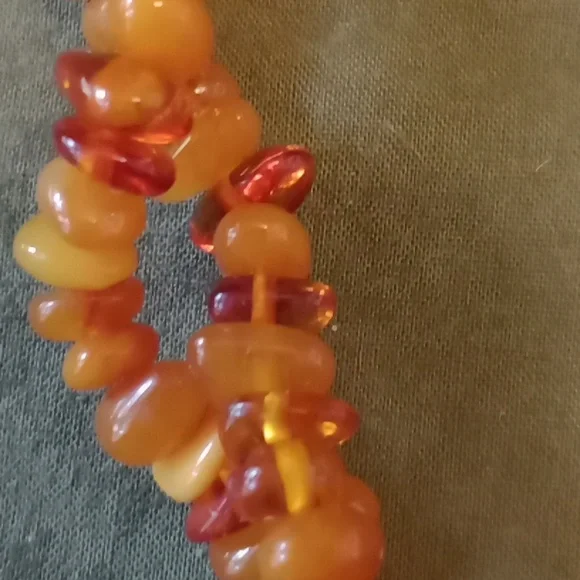 Authentic Vintage Baltic Amber Necklace #840 - Picture 7 of 14